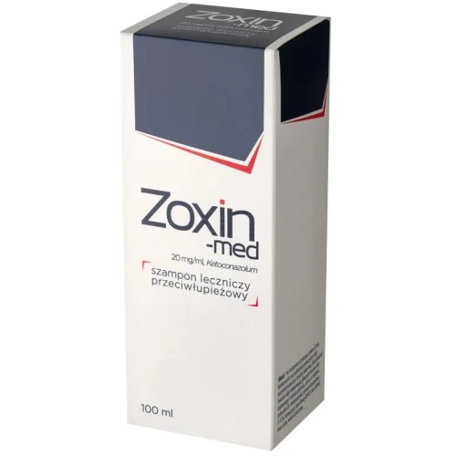 Zoxin-med szampon, 100 ml -  Szampon przeciwłupieżowy z ketokonazolem - 1