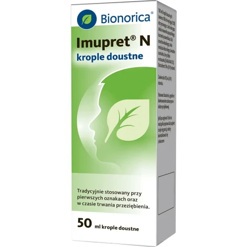Imupret N 1 ml/ml, 50 ml - Na pierwsze objawy przeziębienia, skraca czas trwania infekcji - 1