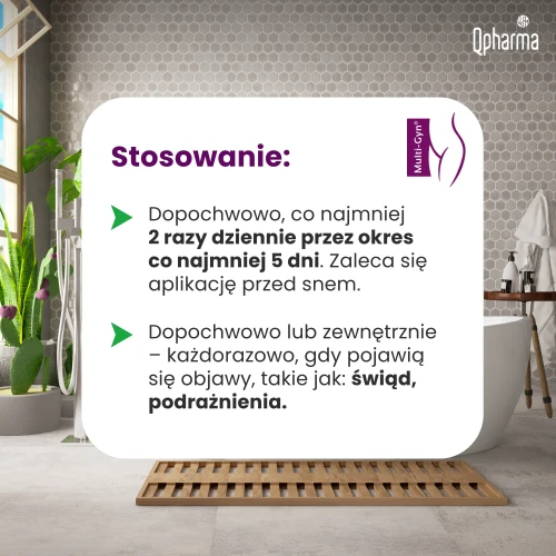 Multi-Gyn ActiGel żel dopochwowy, 50 ml - Żel dopochwowy z aplikatorem, leczy bakteryjne zakażenie pochwy - 7