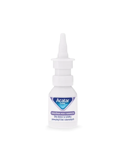 Acatar Care, 0,5mg/ml, aerozol do nosa, 15ml - Zmniejsza obrzęk błony śluzowej nosa, przynosząc ulgę w katarze - 2