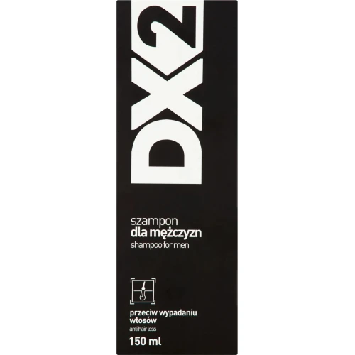 DX2 Szampon dla mężczyzn przeciw wypadaniu włosów, 150 ml - Chroni przed nadmiernym wypadaniem włosów - 2