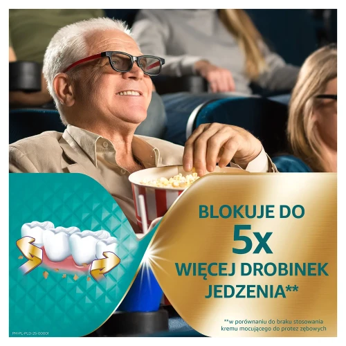 Corega Max Mocowanie + Osłona, krem do protez, 40 g - Klej do protez zębowych całościowych i częściowych, z precyzyjnym aplikatorem - 3