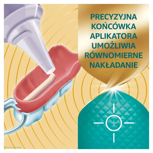 Corega Max Mocowanie + Osłona, krem do protez, 40 g - Klej do protez zębowych całościowych i częściowych, z precyzyjnym aplikatorem - 5