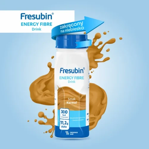 Fresubin Energy Fibre Drink o smaku karmelowym, 4 x 200 ml - Do postępowania dietetycznego w stanie niedożywienia lub zagrożenia niedożywieniem - 2