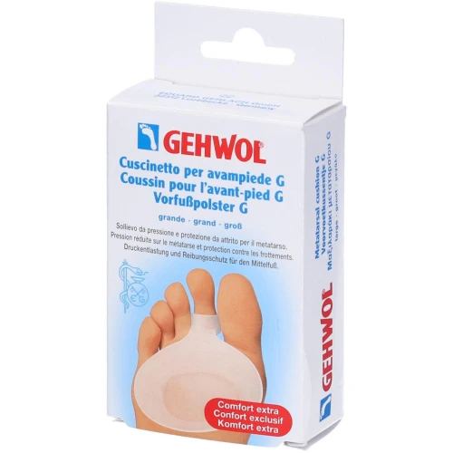 Gehwol Poduszka przeciwuciskowa do przedstopia duża, 1 sztuka - Chroni przedstopie przed otarciami - 1