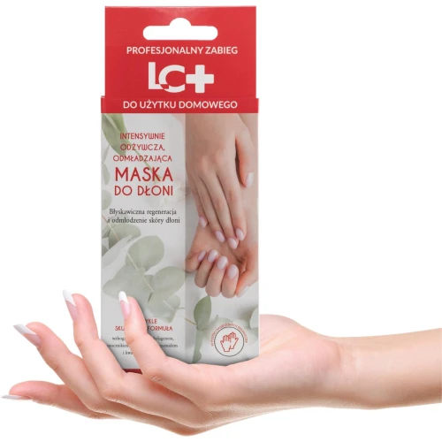 LC+ Maska Intensywnie odżywcza, odmładzająca do dłoni, rękawiczki, 1 para - Błyskawiczna regeneracja i odmłodzenie skóry dłoni - 4