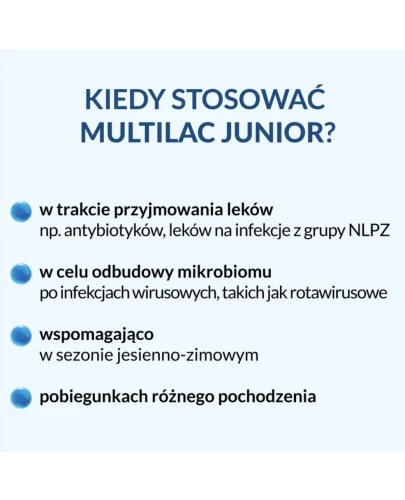 Multilac Junior, 20 czekoladowych batoników - Bez dodatku cukru i oleju palmowego dla dzieci powyżej 3. roku życia - 2