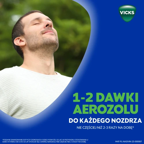 Nasivin Sinex Aloes i Eukaliptus, 0,5 mg/ml, aerozol do nosa, 15 ml - Łagodzi objawy niedrożności nosa u dorosłych i dzieci powyżej 6. roku życia - 1
