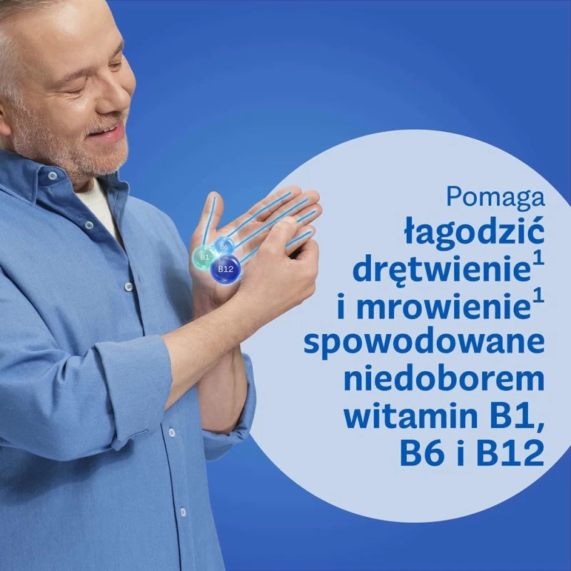 Neurobion Advance, 30 tabletek powlekanych - Witamina B (B1, B6 i B12) na układ nerwowy - 1