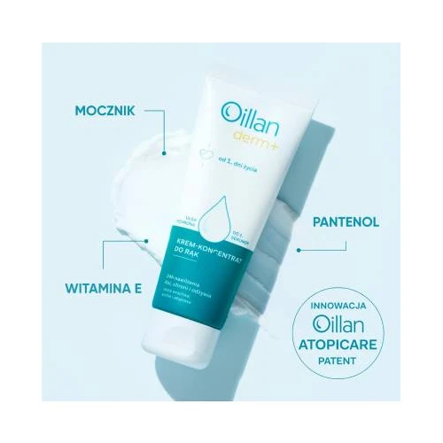 Oillan Derm+, krem-koncentrat do rąk, 75 ml  - Do stosowania od 1. dnia życia - 2