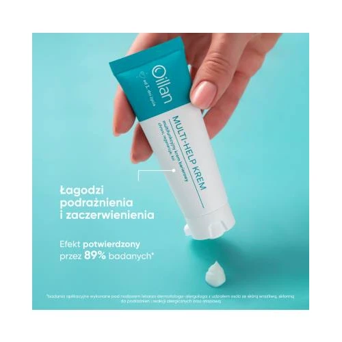 Oillan Multi-Help krem barierowy, 50 ml - Chroni, regeneruje i koi, dla dorosłych, dzieci i niemowląt - 1