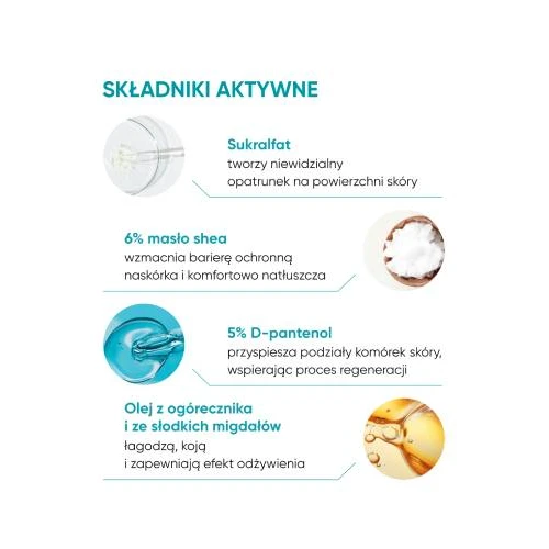 Oillan Multi-Help krem barierowy, 50 ml - Chroni, regeneruje i koi, dla dorosłych, dzieci i niemowląt - 2