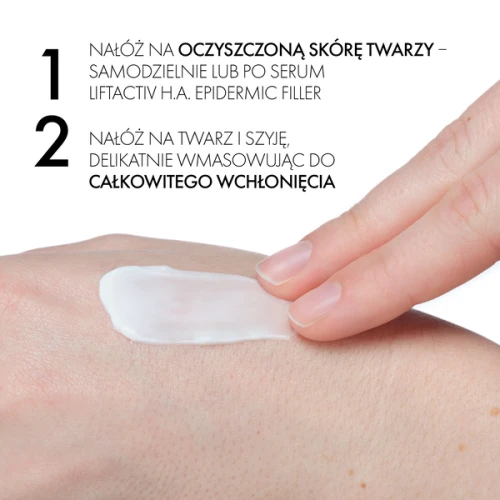 Vichy Liftactiv H.A. bezzapachowy, krem na dzień, 50 ml - Przeciwzmarszkowy, ujędrniający z kwasem hialuronowym - 3