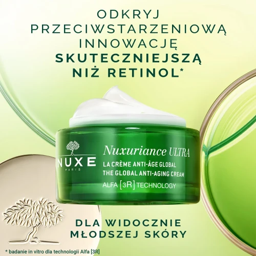 Nuxe Nuxuriance Ultra, krem przeciwstarzeniowy na dzień, 50 ml  - Redukuje zmarszczki, rewitalizuje i regeneruje skórę - 3