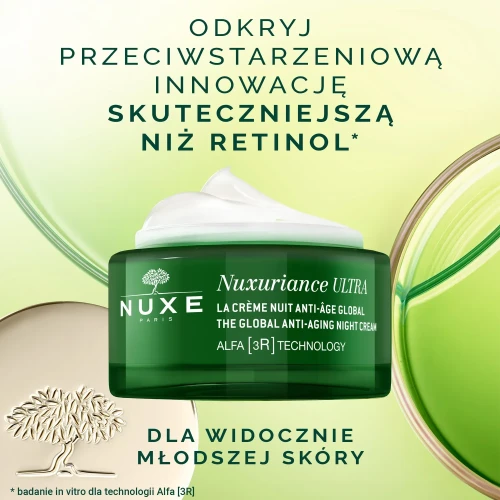 Nuxe Nuxuriance Ultra, krem przeciwstarzeniowy na noc, 50 ml  -  Redukuje zmarszczki, rewitalizuje i regeneruje skórę podczas snu - 2