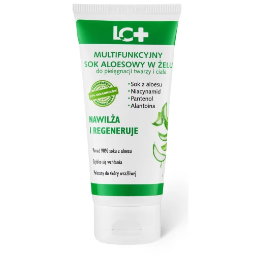 LC+ Multifunkcyjny żel aloesowy do twarzy i ciała,  100 ml - Nawilża i regeneruje, chroni przed wysuszeniem - 2