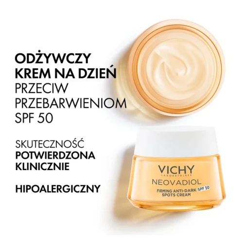 Vichy Neovadiol Magistral odżywczy krem przeciw przebarwieniom SPF50, krem na dzień, 50 ml - Redukuje przebarwienia i poprawia elastyczność - 3