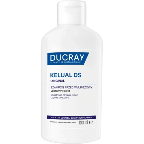 Ducray Kelual DS szampon przeciwłupieżowy, 100 ml - Łagodzi uczucie swędzenia i eliminuje łupież - 2