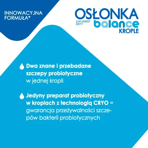 Osłonka Balance krople 7,5ml - Z bakteriami kwasu mlekowego i fruktooligosacharydami - 3