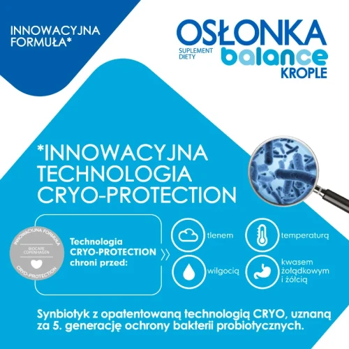 Osłonka Balance krople 7,5ml - Z bakteriami kwasu mlekowego i fruktooligosacharydami - 5