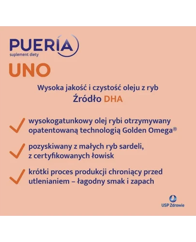 Pueria Uno, 60 kapsułek - Dla kobiet planujących ciążę i kobiet do 12. miesiąca ciaży - 5