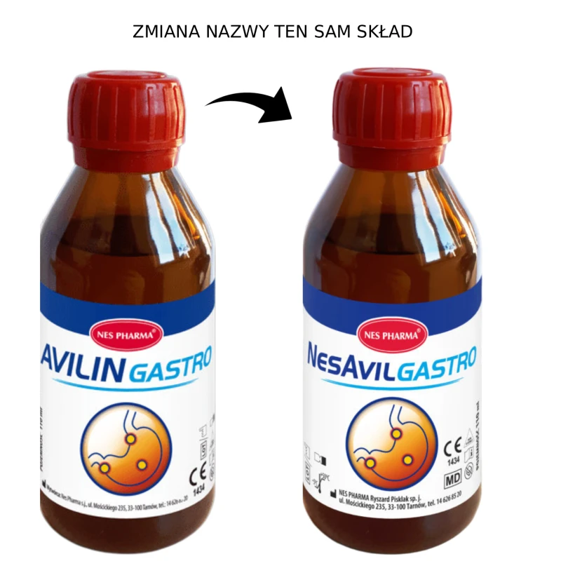 NesAvil Gastro, płyn doustny, 110 ml -  Płyn do użytku wewnętrznego - 1