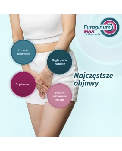 Furaginum Max US Pharmacia 100 mg, 30 tabletek  - Na zakażenia dolnych dróg moczowych - 1