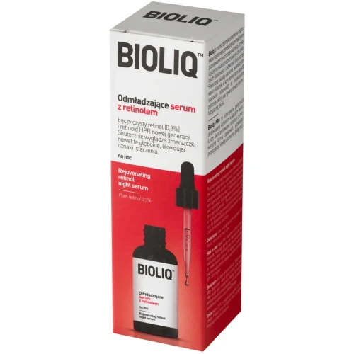 Bioliq Pro z retinolem, serum na noc, 20 ml - Wygładza zmarszczki, likwiduje oznaki starzenia - 1