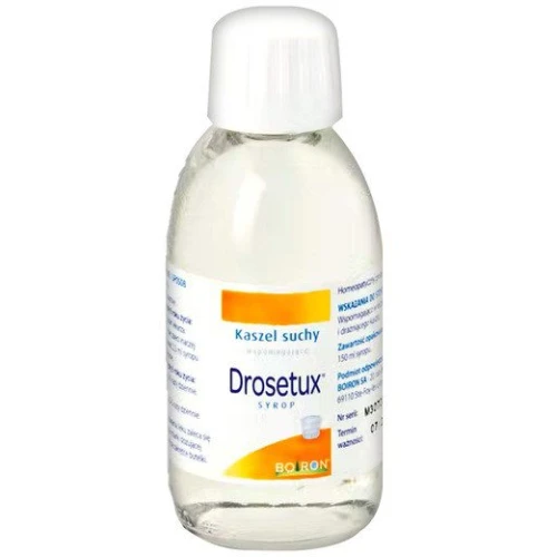 Boiron Drosetux syrop, 150 ml - Na suchy i drażniący kaszel - 1