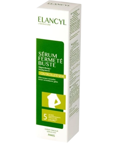 Elancyl serum ujędrniające na szyję, dekolt i biust, 50 ml - Pomaga nawilżyć i uzyskać efekt jędrnej skóry - 1