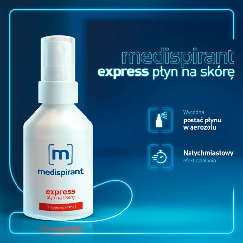 Medispirant Express płyn na skórę, 50 ml - Ekspresowo eliminuje wzmożoną potliwość - 5