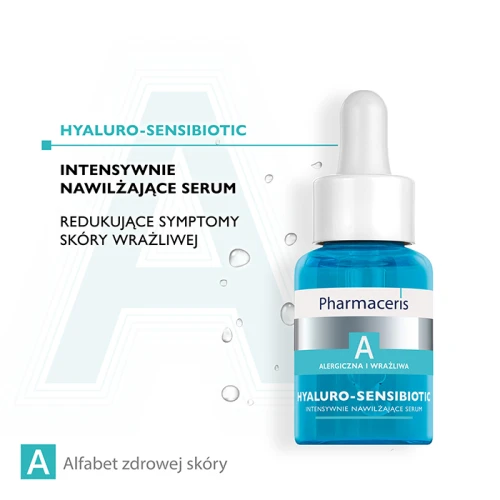 Pharmaceris A Hyaluro-Sensibiotic Intensywnie nawilżające serum, 30 ml - Dla skóry wrażliwej i alergicznej - 1