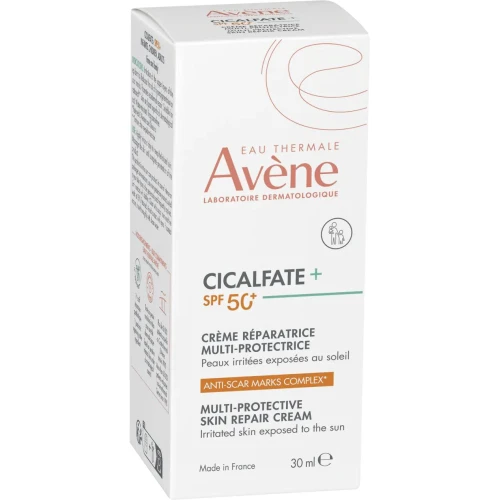 Avene Eau Thermale Cicalfate+ krem regenerujący SPF 50+, 30 ml - Z kompleksem zapobiegającym powstawaniu blizn - 2