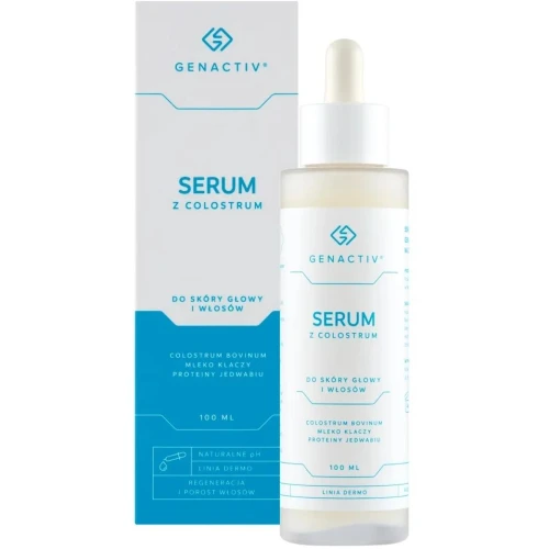 Genactiv Serum z Colostrum, 100 ml - Dostarcza skórze niezbędnych składników odżywczych i nawilżających - 1