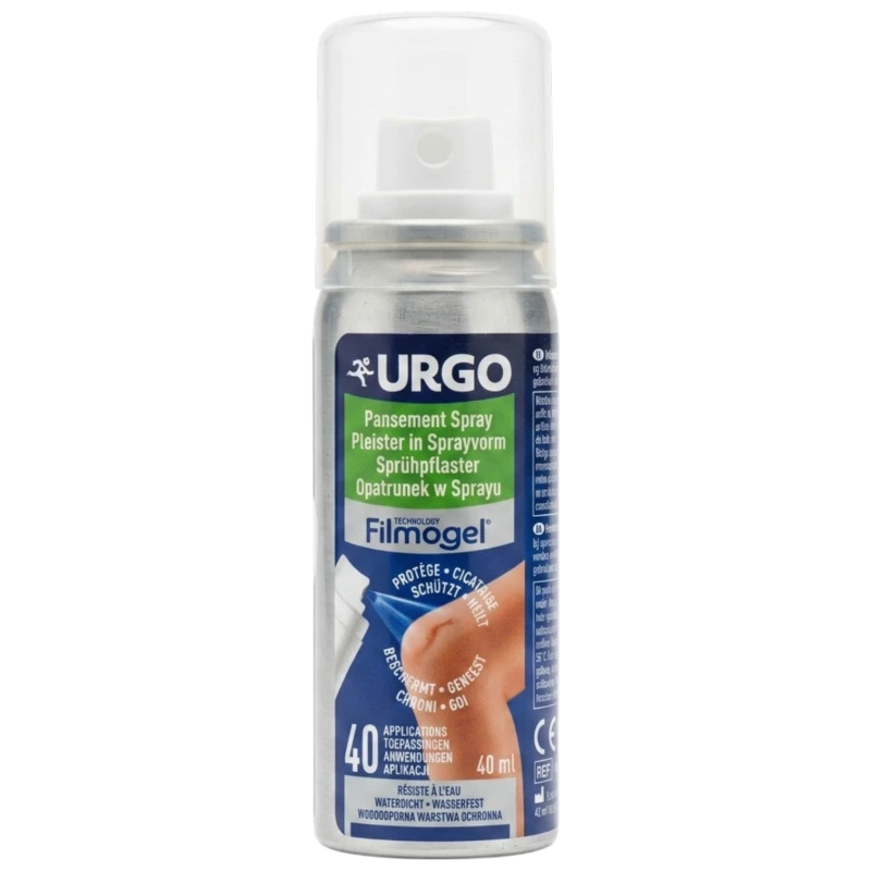 Urgo Filmogel, opatrunek w sprayu, 40 ml - Do stosowania na rany powierzchowne - 1