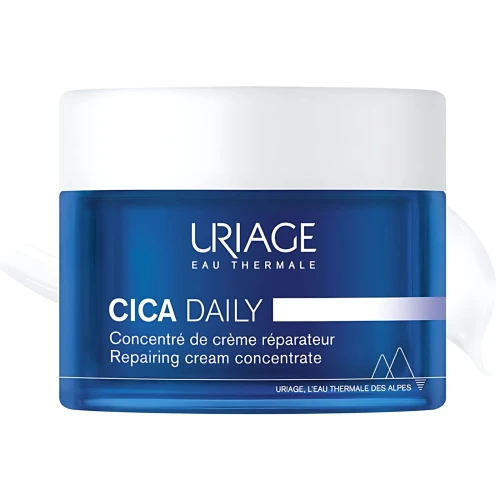 Uriage Cica Daily krem-koncentrat odbudowujący, 50 ml - Do skóry wrażliwej, osłabionej przez czynniki zewnętrzne - 3