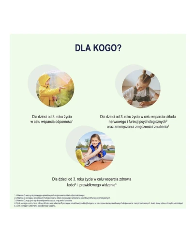 Naturell Cynk + Witamina C dla dzieci, 60 tabletek - Dla dzieci od 3. roku życia - 3