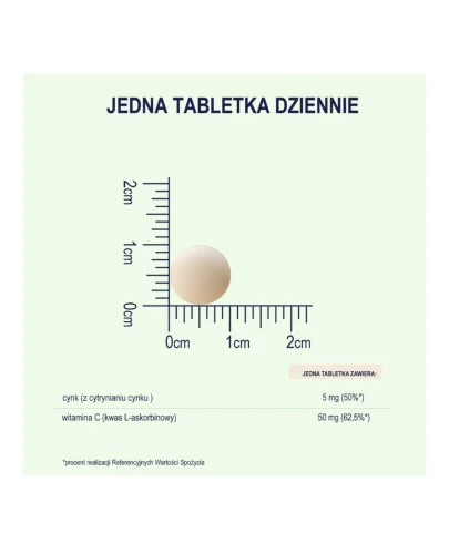 Naturell Cynk + Witamina C dla dzieci, 60 tabletek - Dla dzieci od 3. roku życia - 4