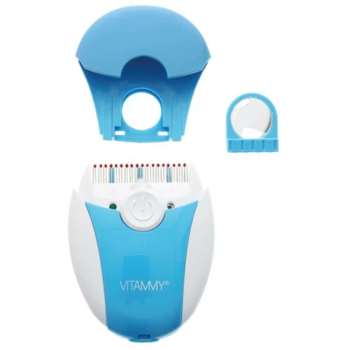 Vitammy UFO Grzebień elektroniczny na wszy i gnidy, niebieski, 1 sztuka  - Unieszkodliwia dorosłe wszy oraz gnidy  - 1