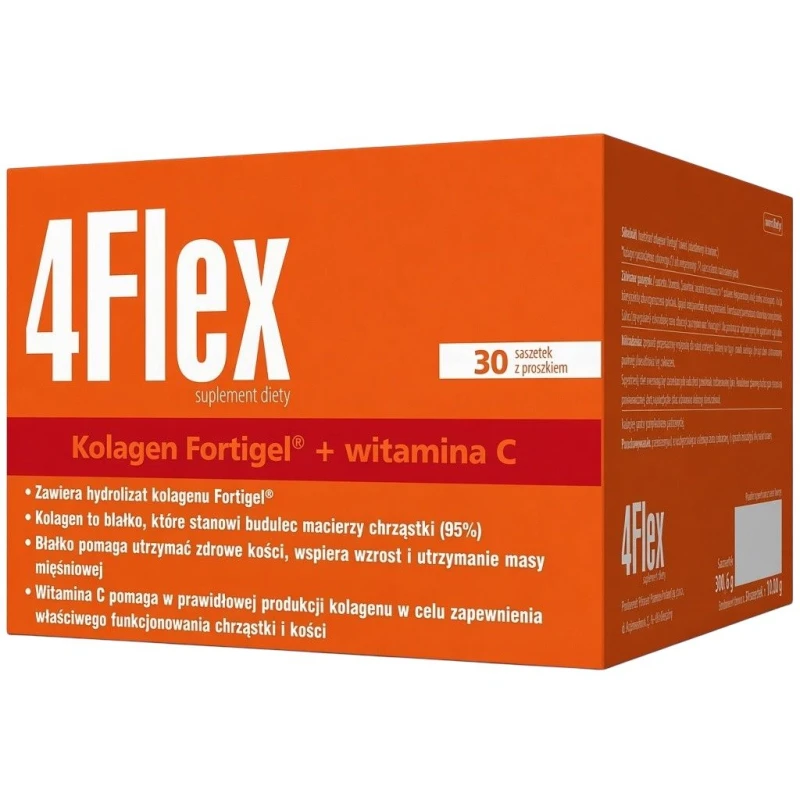 4Flex, 30 saszetek - Suplement diety z kolagenem