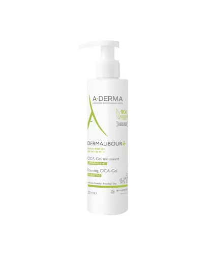 A-Derma Dermalibour+Cica Żel do mycia, 200 ml - A-Derma Dermalibour+Cica Żel do mycia dedykowany dla całej rodziny