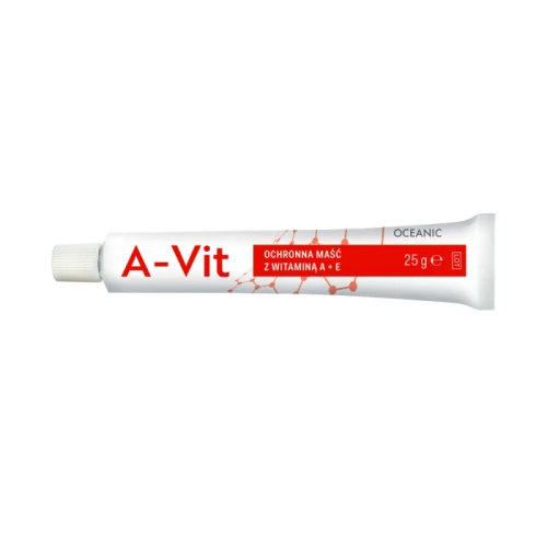 A-Vit Maść ochronna z witaminą A+E, 25 g - Nawilża, regeneruje, ochroni skórę przed wiatrem i mrozem