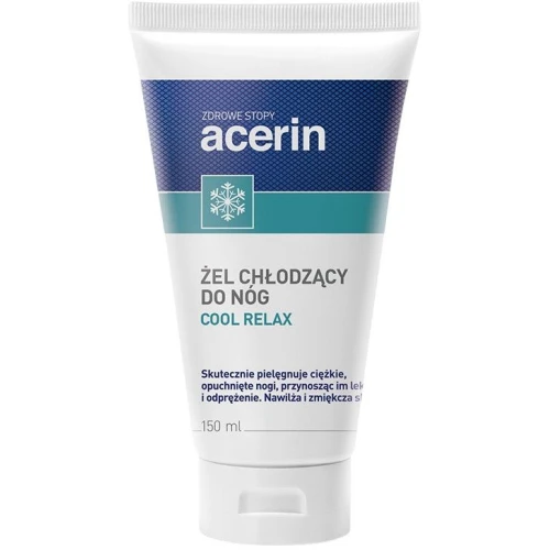 Acerin Cool Relax, żel chłodzący 150 ml - Na zmęczone i opuchnięte nogi 