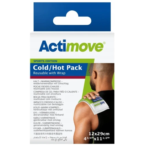 Actimove Sports Cold/Hot Pack Kompres, 1 sztuka -  Kompres wielokrotnego użytku do stosowania na ciepło lub zimno