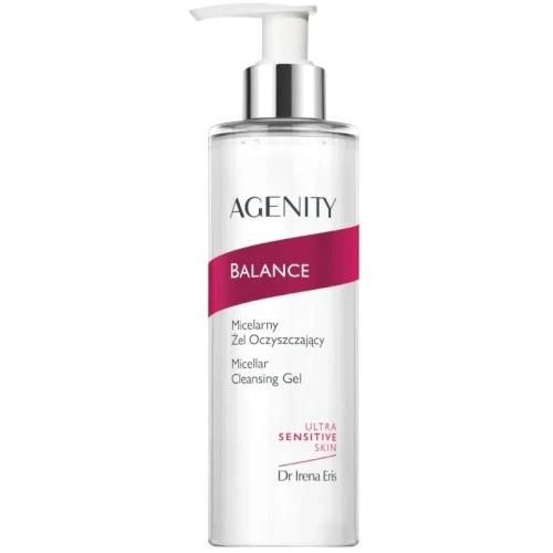 Agenity Balance Micelarny żel oczyszczający, 190 ml - Zapobiega przesuszeniu skóry i podrażnieniom