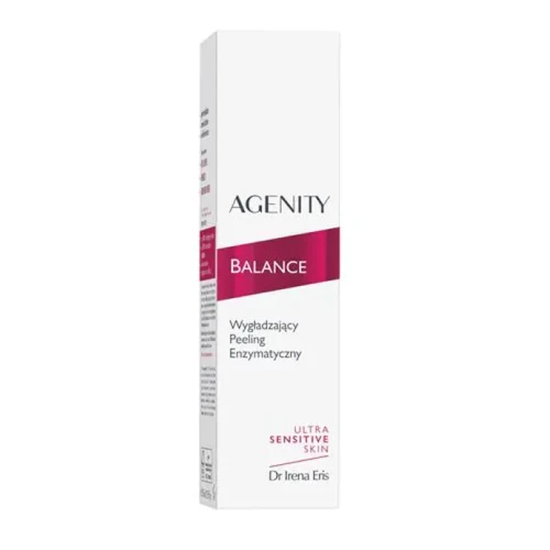 Agenity Balance Wygładzający peeling enzymatyczny, 75 ml - Zapewnia delikatne złuszczanie i promienną skórę bez podrażnień
