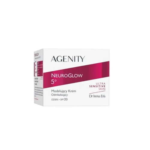 Agenity Neuroglow 5° Modelujący krem odmładzający na dzień SPF20, 50 ml - Poprawa sprężystości i elastyczności skóry