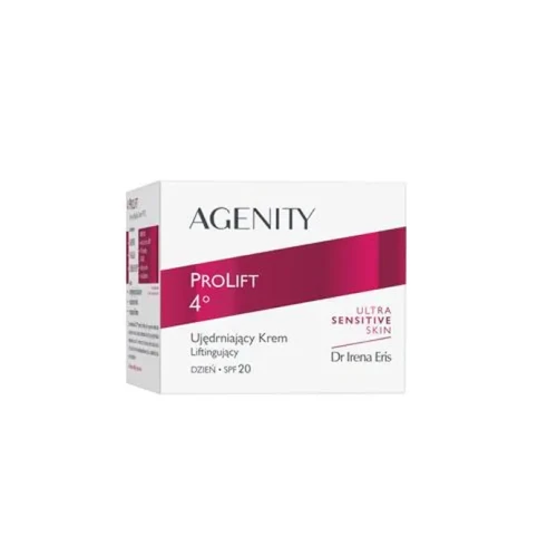 Agenity Prolift 4° Ujędrniający krem liftingujący SPF20, 50 ml - Zmniejsza widoczność drobnych linii i zmarszczek