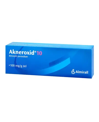 Akneroxid 10, 50 g - Lek przeciwtrądzikowy do stosowania miejscowego