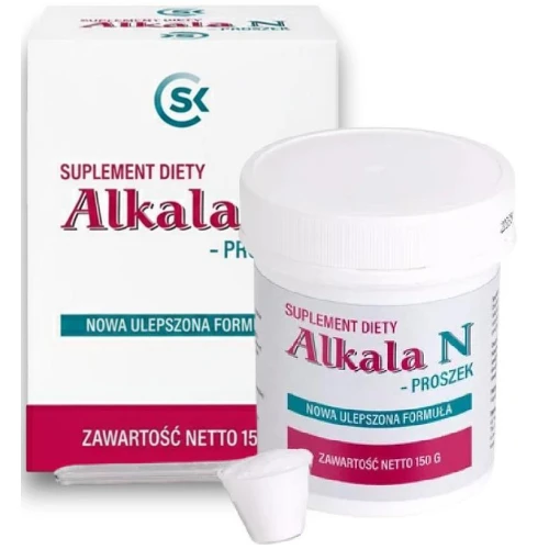Alkala N, proszek 150 g - Wsparcie równowagi kwasowo-zasadowej w organizmie
